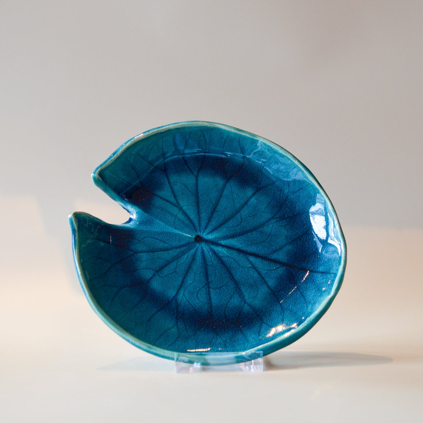 Lily Pad Ceramic Plate