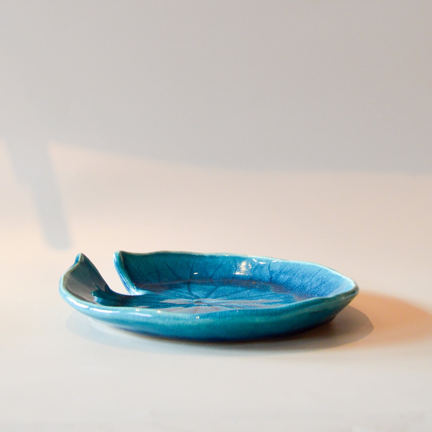 Lily Pad Ceramic Plate