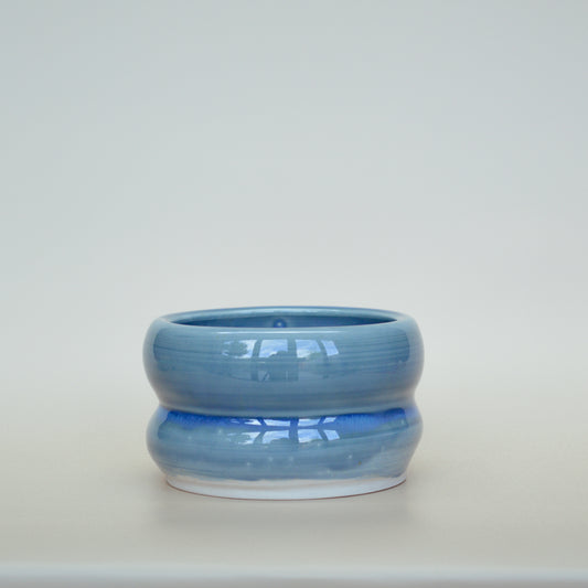 Small azure bowl